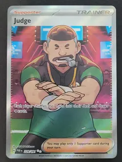 Judge 228/091 Ultra Rare Paldean Fates Pokemon TCG - Image 1