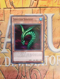 SINISTER SERPENT SBC1-ENH09 COMMON 1ST ED NM SPEED DUEL Yugioh - Image 1