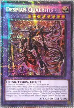 Despian Quaeritis (Starlight Rare) RA05-EN036 Yu-Gi-Oh 1st Ed NM - Image 1