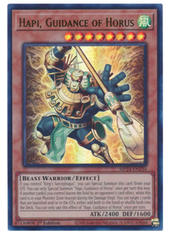 x3 Hapi, Guidance of Horus - MP24-EN234 - Ultra Rare YuGiOh - Image 1
