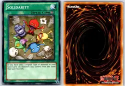 Solidarity SDMM-EN030 Unlimited LP Yu-Gi-Oh TCG - Image 3
