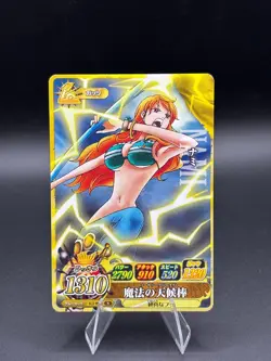 Nami IC2-09 N OnePy Berry Match Japanese One Piece Moderately Played - Image 1