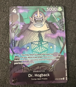 One Piece TCG Dr. Hogback OP06-090 Premium Card Best Selection Vol 3 ENGLISH NM - Image 1