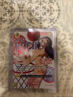 Round 1 NICO ROBIN One Piece TCG Promo EB03-054 - ENGLISH - NM/MT - IN HAND - Image 1