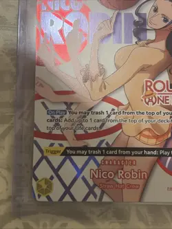 Round 1 NICO ROBIN One Piece TCG Promo EB03-054 - ENGLISH - NM/MT - IN HAND - Image 5