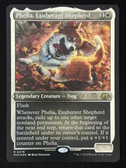 1x MTG Phelia, Exuberant Shepherd (Foil Etched) - Modern Horizons 3 (MH3) #478 - Image 1