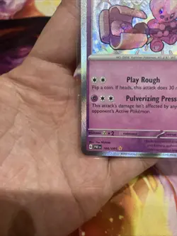 Tinkatuff 166/091 Pokemon Paldean Fates Baby Shiny Rare Near Mint - Image 4