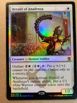 MTG 1x FOIL Herald of Anafenza Khans of Tarkir Modern Magic the Gathering x1 NM - Image 1