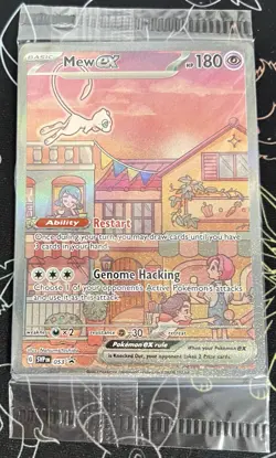 (SEALED) Mew EX 053 Scarlet & Violet Promo Holo Pokemon TCG Card - Image 1