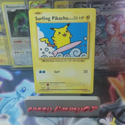 Pokemon Surfing Pikachu XY 111/108 Promo Holo Card English 2016 - Image 1