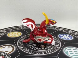 Bakugan Pyrus Flare Dragaon Bakutech & Card MG Japan Import Rare - Image 2