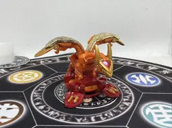 Bakugan BakuTech Pyrus G-Ganorada & Card Japan Import MG Rare - Image 1