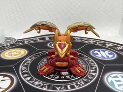Bakugan BakuTech Pyrus G-Ganorada & Card Japan Import MG Rare - Image 5