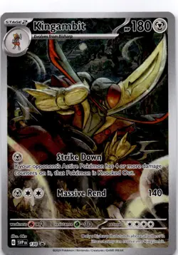 2023 Kingambit - Promo SV: Scarlet & Violet Promo Cards 130 NM - Image 1