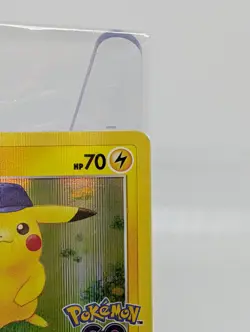 POKEMON PIKACHU 028/078 HOLO RARE POKEMON GO STORE PROMO CARD SEALED - Image 2