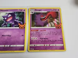 Pokemon Gastly Haunter Gengar 2022 Trick Or Trade Halloween Stamp Card - Image 4