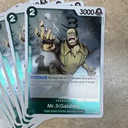 One Piece Card Game Mr.3 (Galdino) OP06-015 EN Special Holo Lot 8 - Image 2