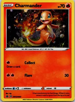 Charmander - Promo SWSH: Sword & Shield Promo Cards SWSH092 NM Holo - Image 1