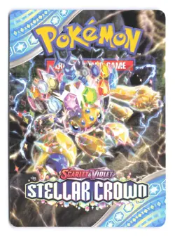 Galvantula Scarlet & Violet Stellar Crown Trainer Tips Build & Battle Insert B - Image 1