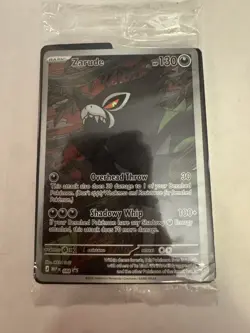 Pokemon: Zarude MEP 088 Pitch Black ETB Black Star Promo Card SEALED - Image 1