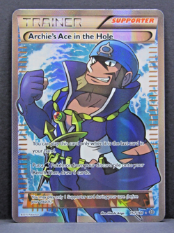 Archie's Ace in the Hole - 157/160 - Pokemon Primal Clash Full Art Rare Card -LP - Image 1