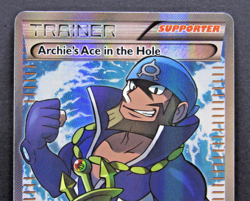 Archie's Ace in the Hole - 157/160 - Pokemon Primal Clash Full Art Rare Card -LP - Image 2