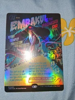 Emrakul the Promised End Showcase Foil Near Mint MTG Innistrad Remastered Magic - Image 1
