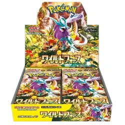 Wild Force Box Pokemon Card Game Scarlet & Violet booster pack Japanese New - Image 1