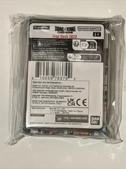 Dragon Ball Card Game -TRIAL DECK 2x Red / Blue NY Comic con sealed NYCC 2023 - Image 1