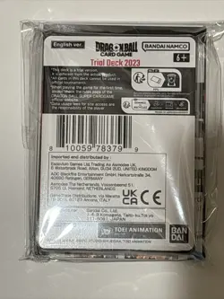 Dragon Ball Card Game -TRIAL DECK 2x Red / Blue NY Comic con sealed NYCC 2023 - Image 3