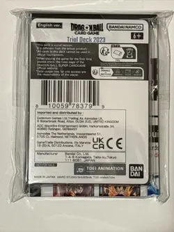 Dragon Ball Card Game -TRIAL DECK 2x Red / Blue NY Comic con sealed NYCC 2023 - Image 4