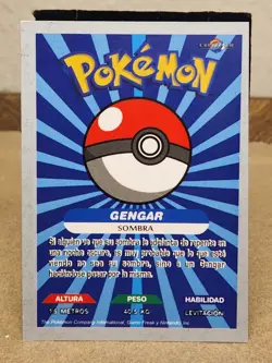 Gengar Prism Holo Creasler Peru Card Tcg Vtg Play Game Trade Collect Prism holo - Image 2