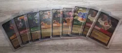 Lorcana Cold Foil Lot Of 9 Cards - Image 1
