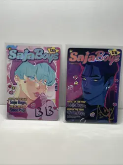 KAYOU K-Pop Demon Hunter Cards 2 URs With Autographs Baby&Abby - Image 1