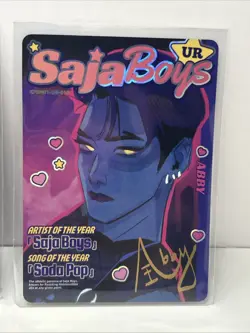 KAYOU K-Pop Demon Hunter Cards 2 URs With Autographs Baby&Abby - Image 3