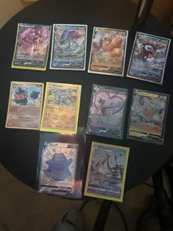 Lot Of 10 Pokemon Cards All Studs Nice Condition Lot D - Image 3