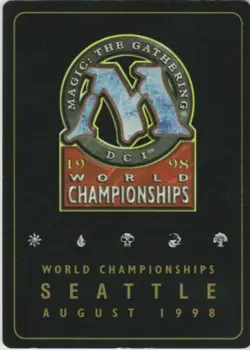 MTG 1X City of Brass X1 World Championships Seattle 1998 Magic - Image 2