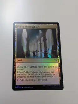 MTG - Public Thoroughfare (Foil) - Murders at Karlov Manor NM/M Condition - Image 1