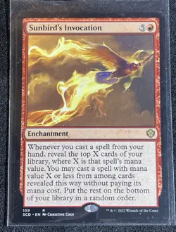 Magic: The Gathering (MTG) - Sunbird's Invocation - 159R SCD - Image 1