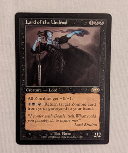 Lord of the Undead Planeshift Rare MTG Legendary Vintage Near Mint - Image 1