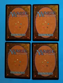 Magic the Gathering MTG Mercadian Masques DEEPWOOD ELDER X 4 LP/EX RARE 1999! - Image 3
