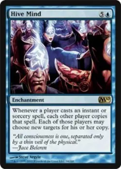 Hive Mind Light Play, English Magic the Gathering MTG Magic 2010 - Image 1