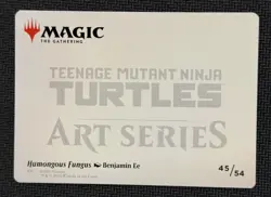Humongous Fungus Gold-Stamped 45 S Art Series: TMNT MTG - Image 2