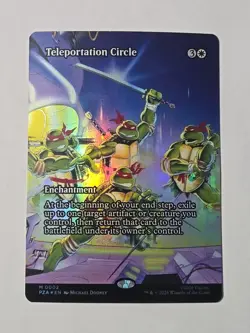 Teleportation Circle Borderless FOIL #2 TMNT X MTG - Image 1