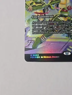 Teleportation Circle Borderless FOIL #2 TMNT X MTG - Image 5