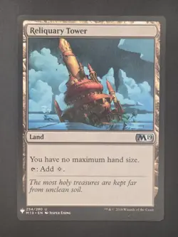 Reliquary Tower U Core Set 2019 254 magic the gathering NM - Image 2