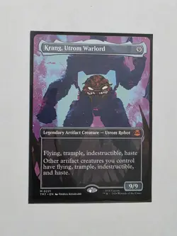 Krang, Ultrom Warlord - Borderless - Turtles- Near Mint - MTG - Image 1