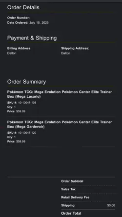 Pokemon Mega Evolution Pokemon Center Elite Trainer Box SET - PRESALE - Image 4