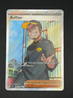 RUFFIAN 181/159 ULTRA RARE JOURNEY TOGETHER POKEMON NM/M - Image 1