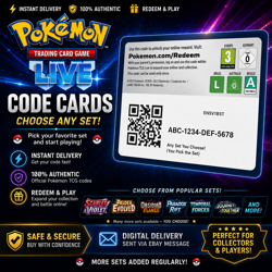 Pokemon TCG Live Code Cards - Choose Set - Digital Delivery - Image 1
